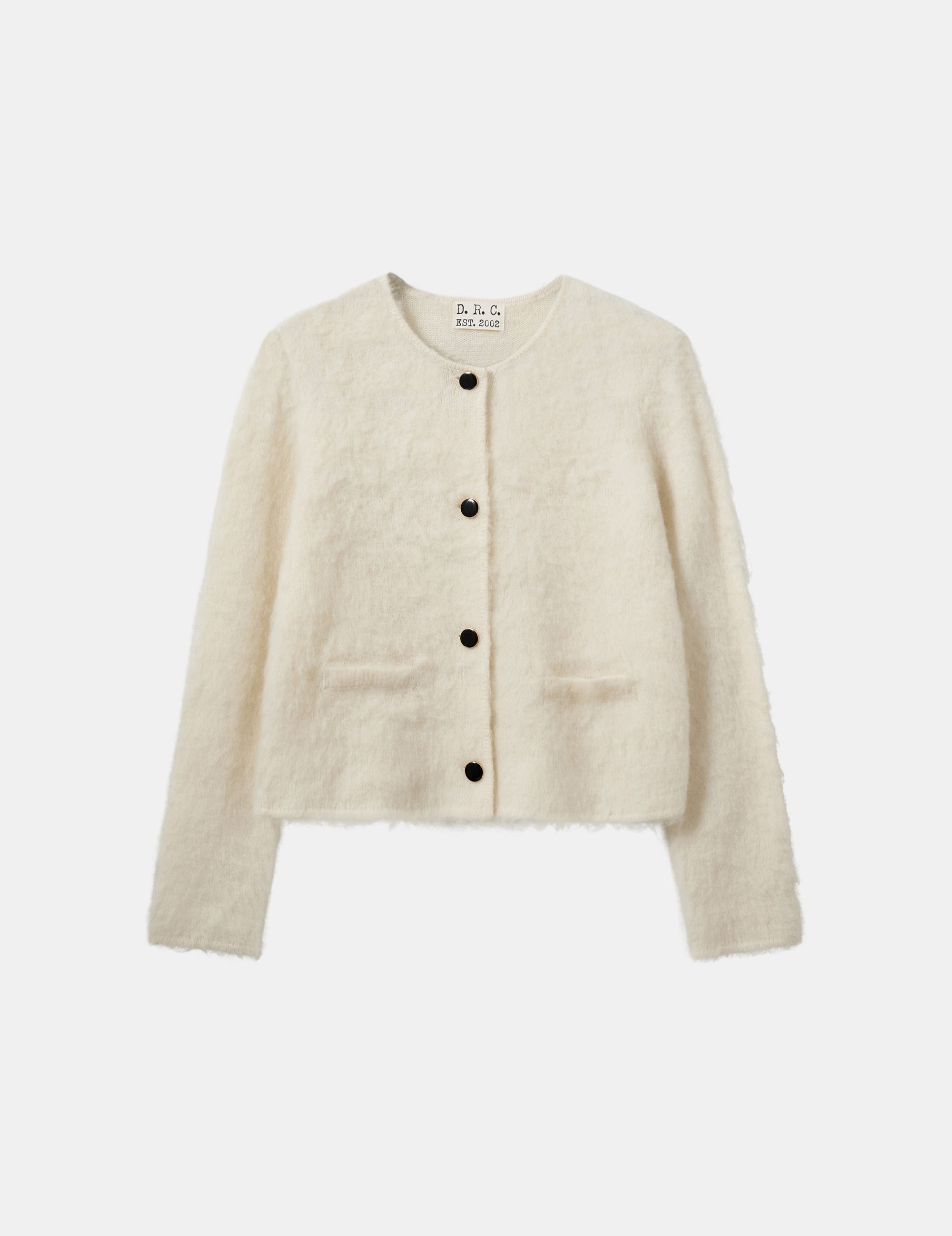 Verona Brushed Cardi Cream