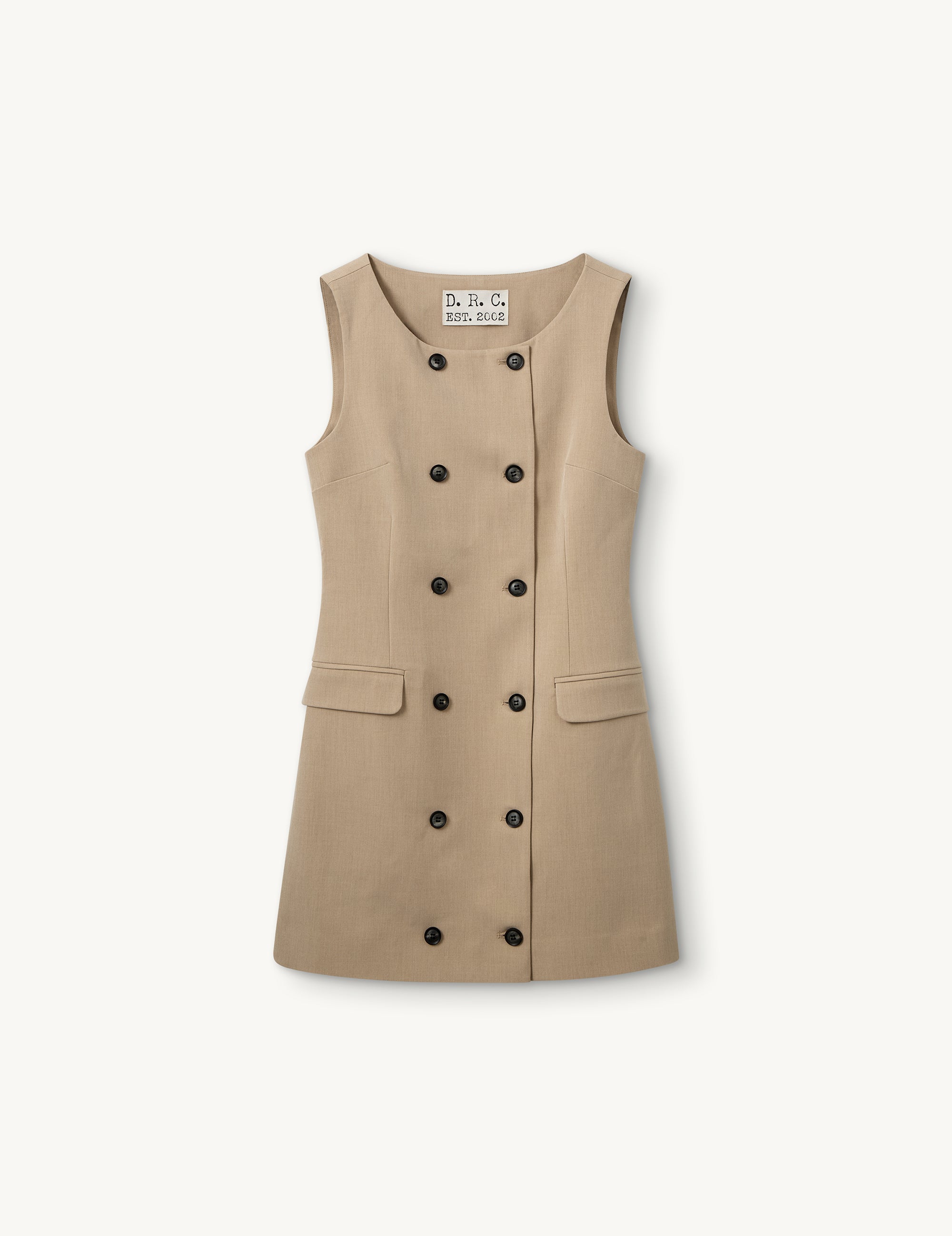 Scott Shift Dress Light Beige