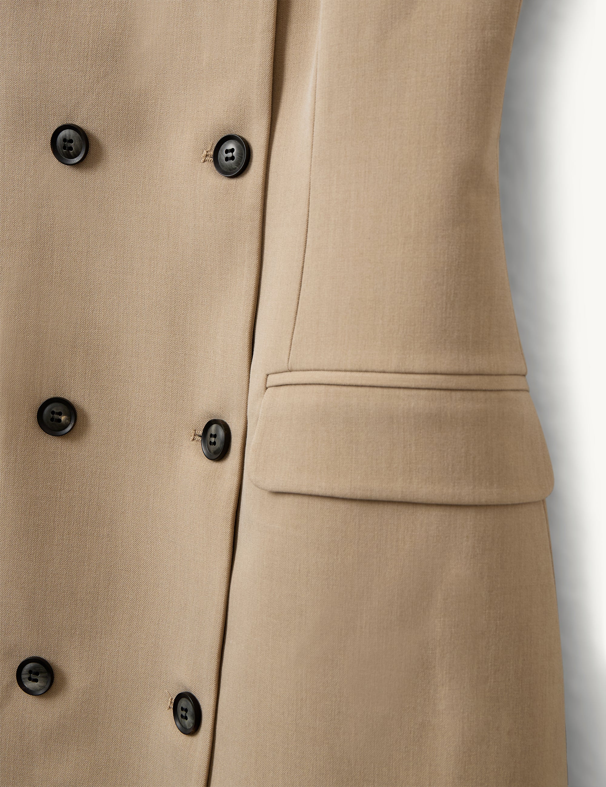 Scott Shift Dress Light Beige