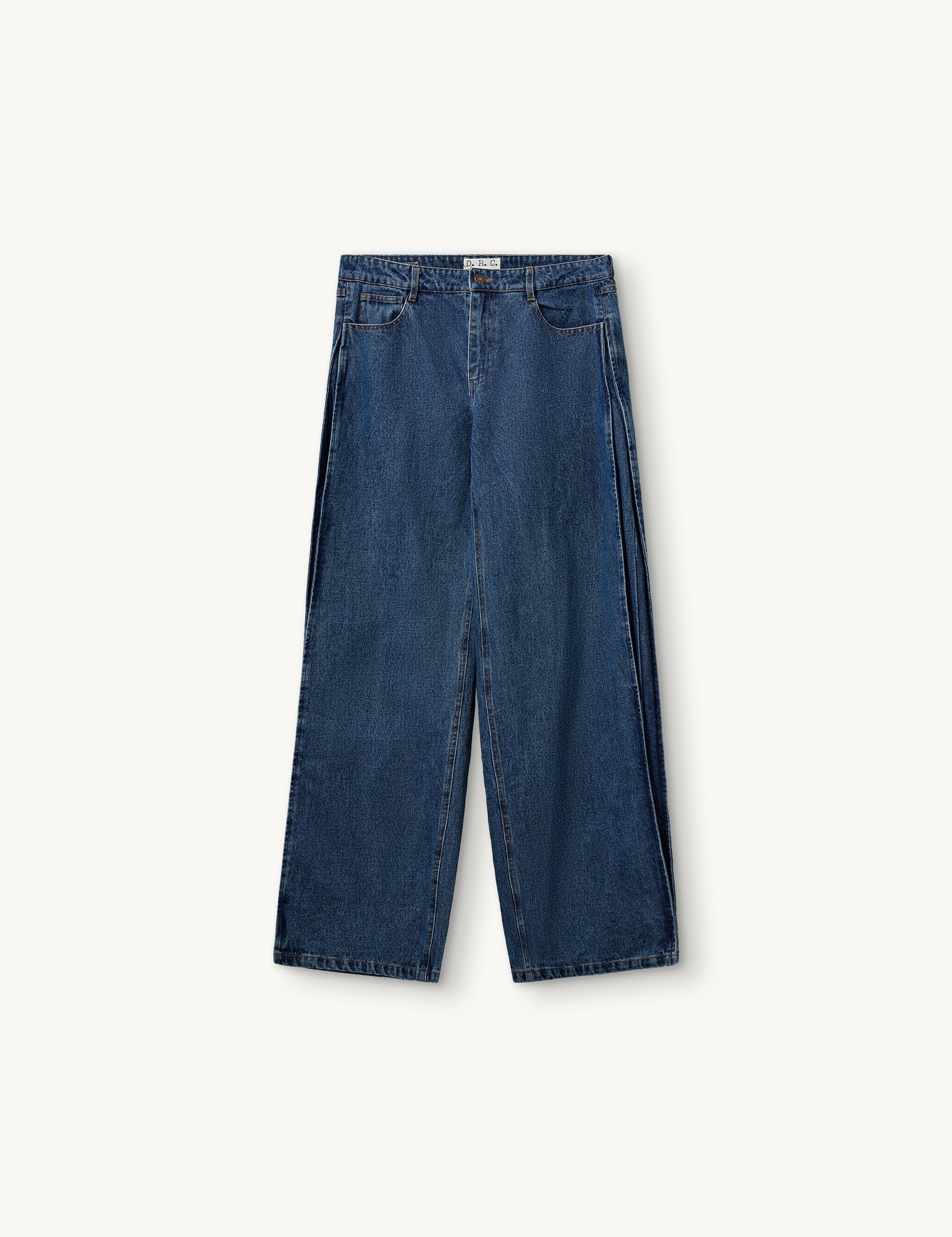 Miles Barrel Jeans Blue Stone Wash