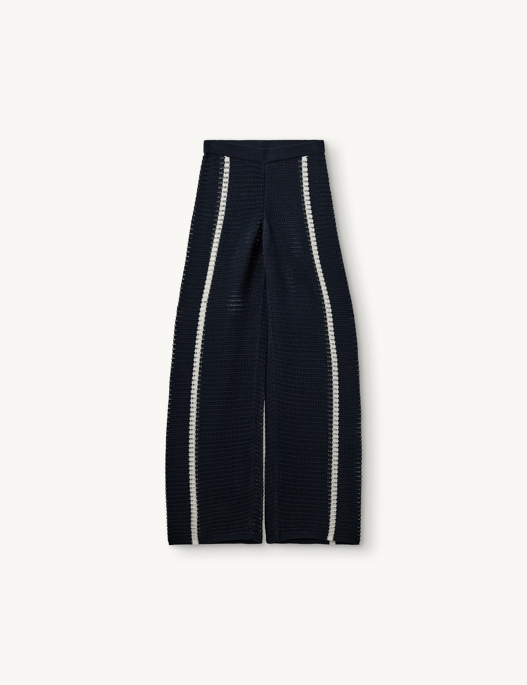 Taliana Pants Navy/cream stripe