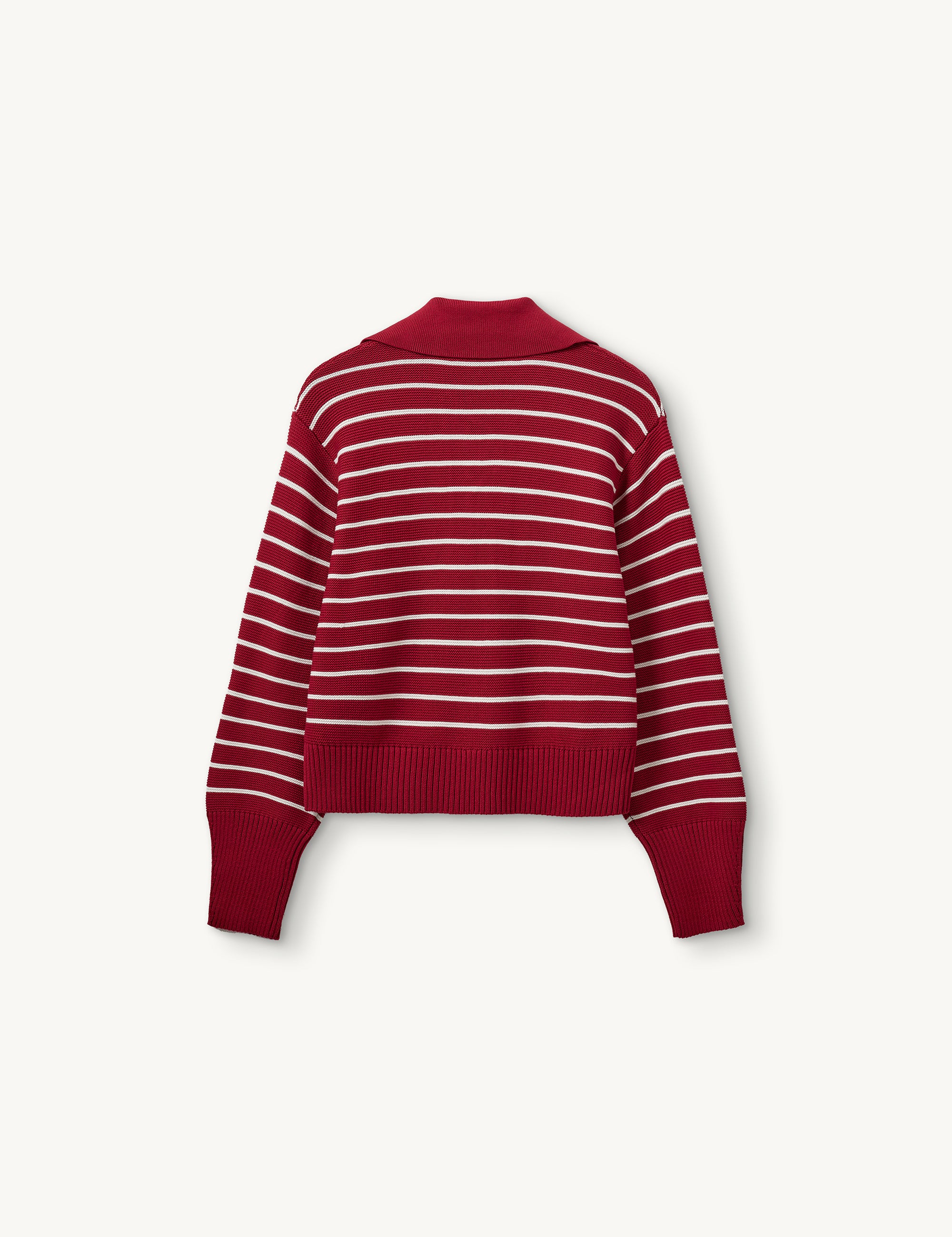 Taliana Sailor Sweater Red/cream stripe