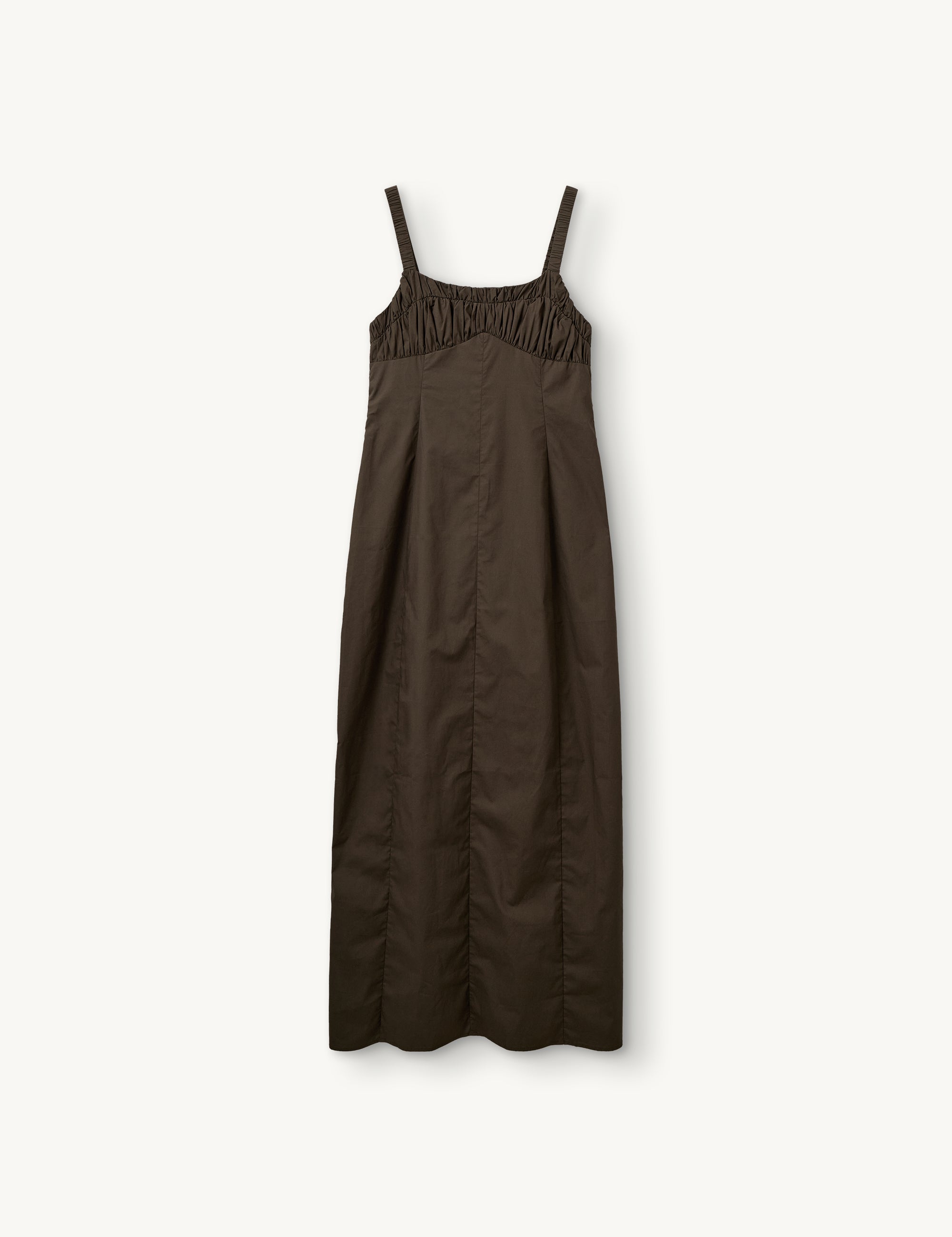 Claire Shoulder Gown Olive