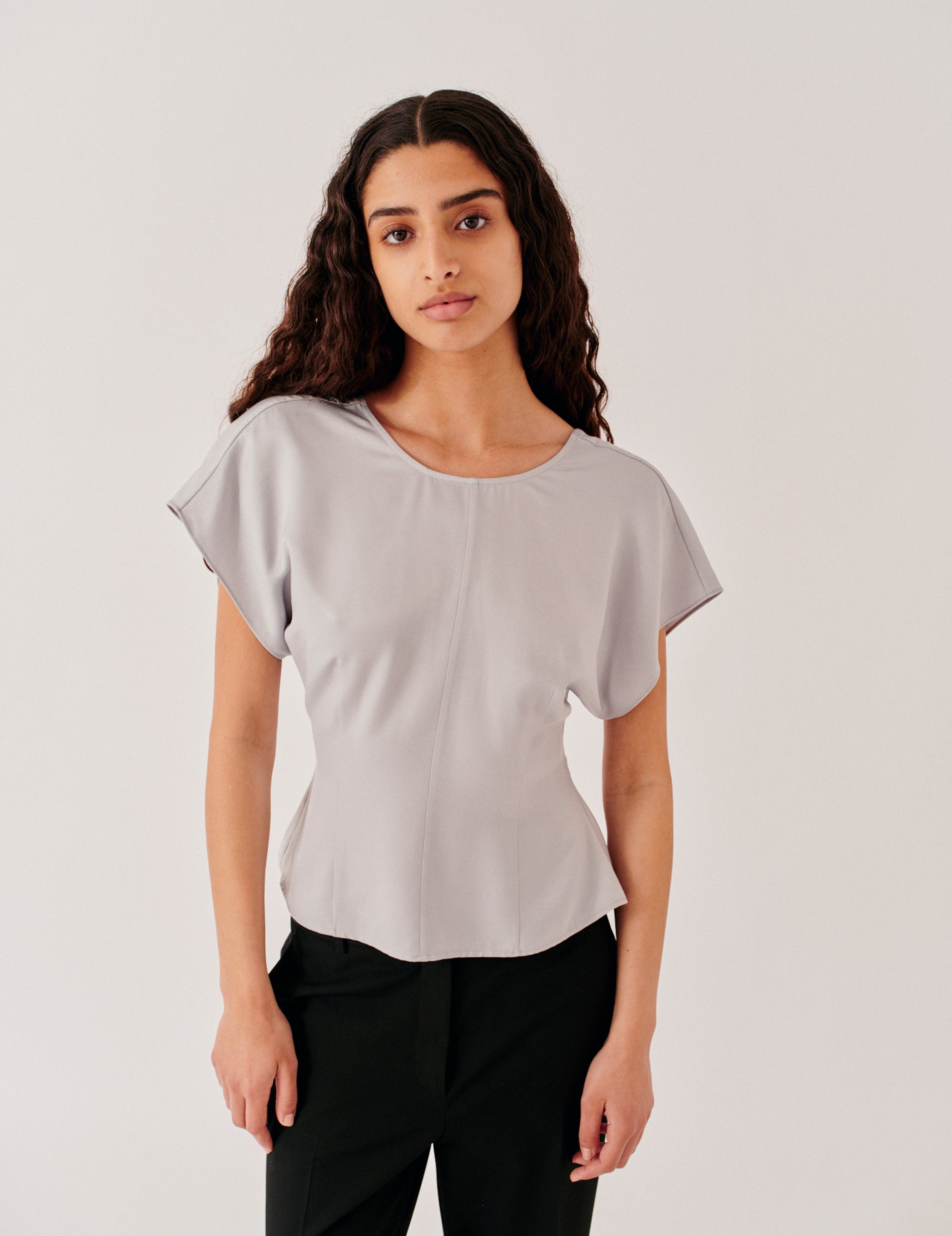 Space Blouse Space Grey
