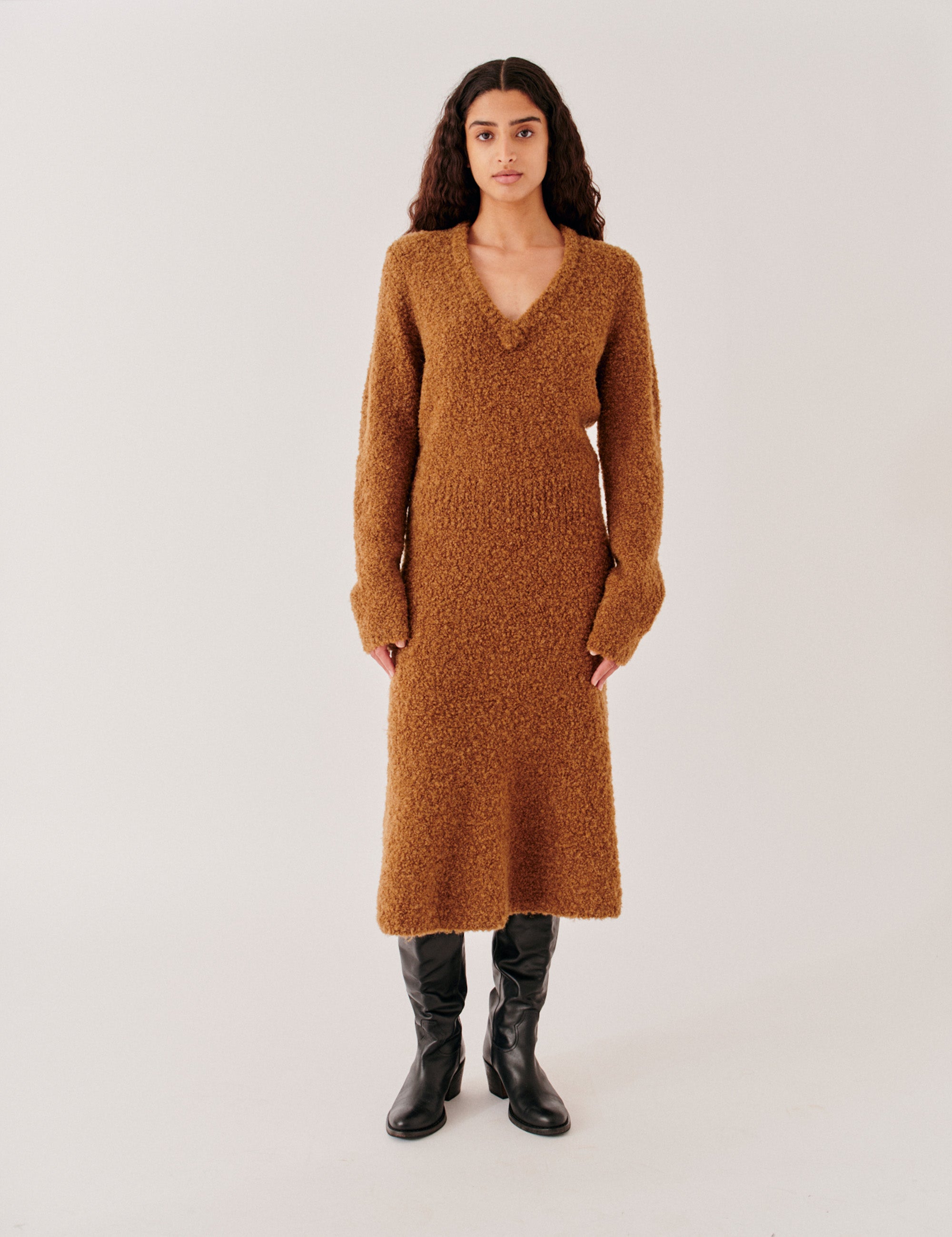 Brielle Dress Hazelnut