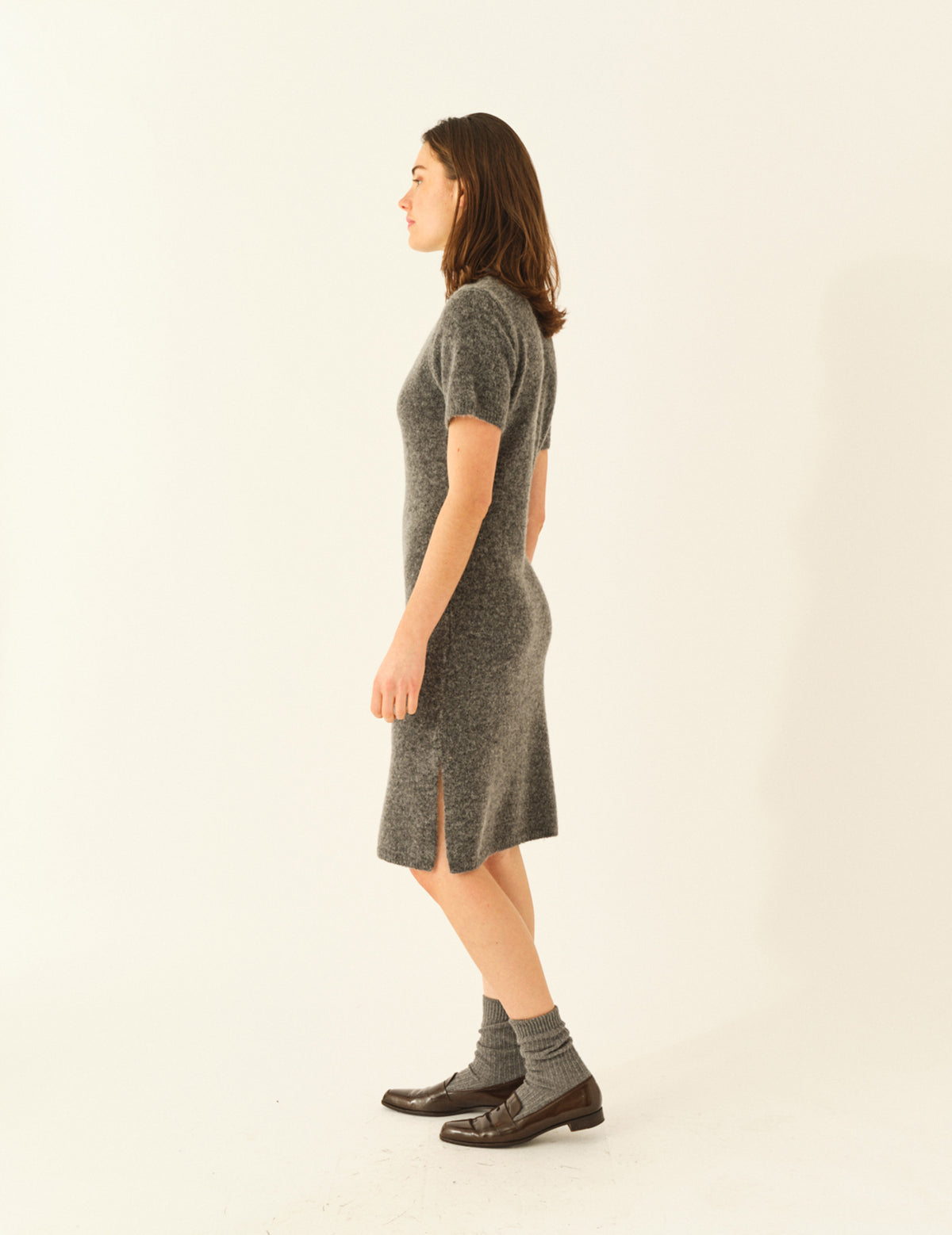 Eloise Dress Salt and pepper