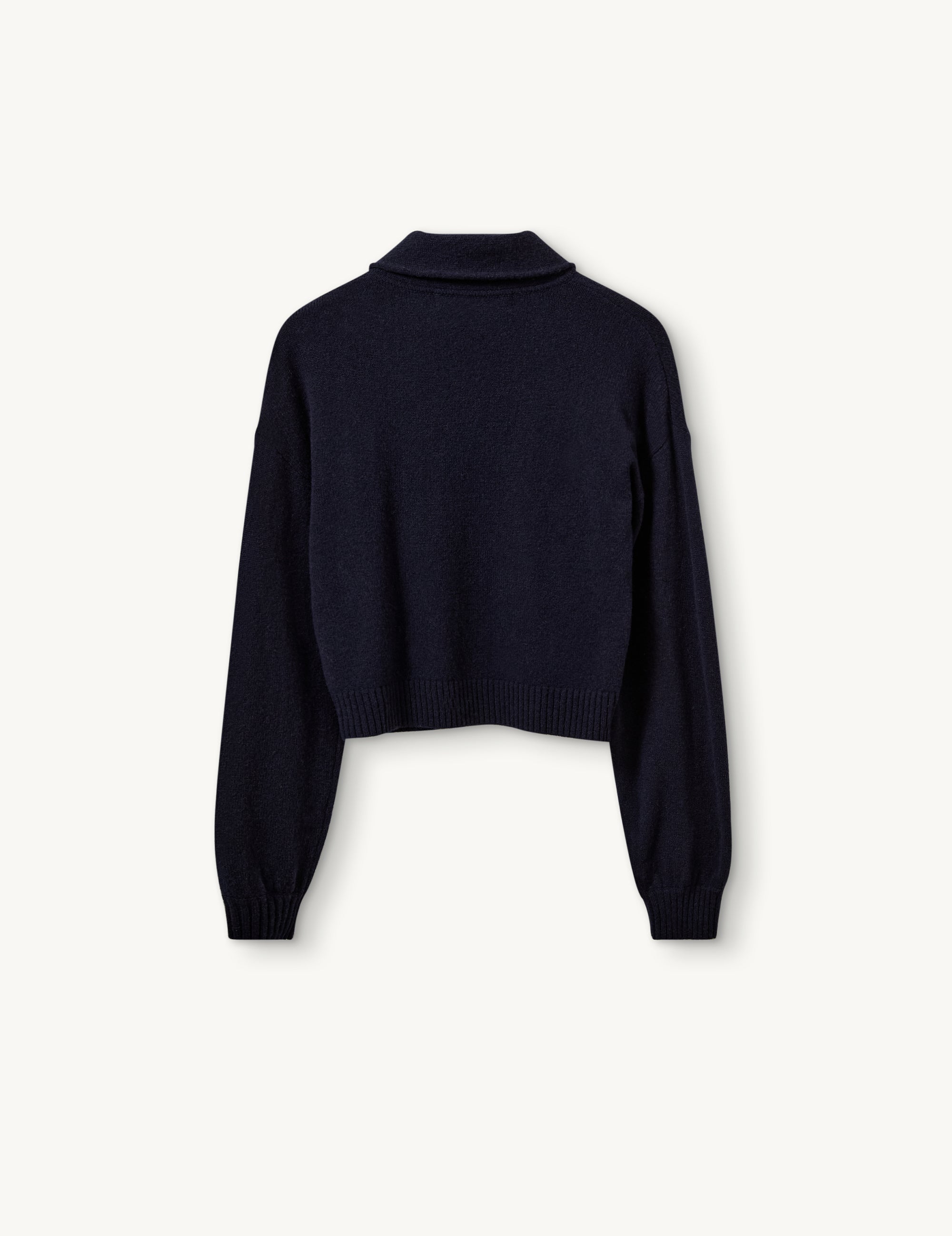 Carmen Scarf Sweater Midnight Blue