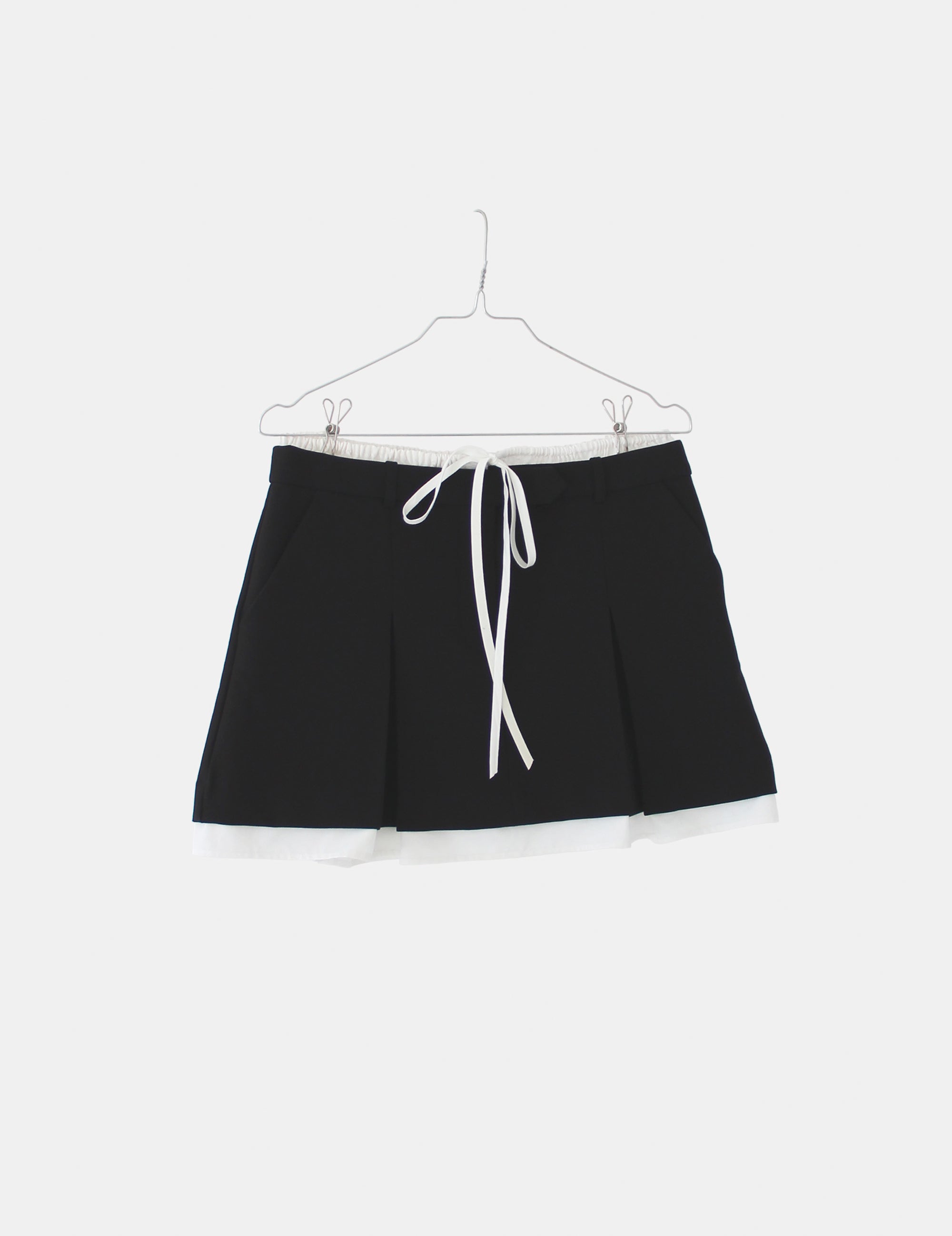 Scott Contrast Skirt Dark Blue 34 / Dark Blue