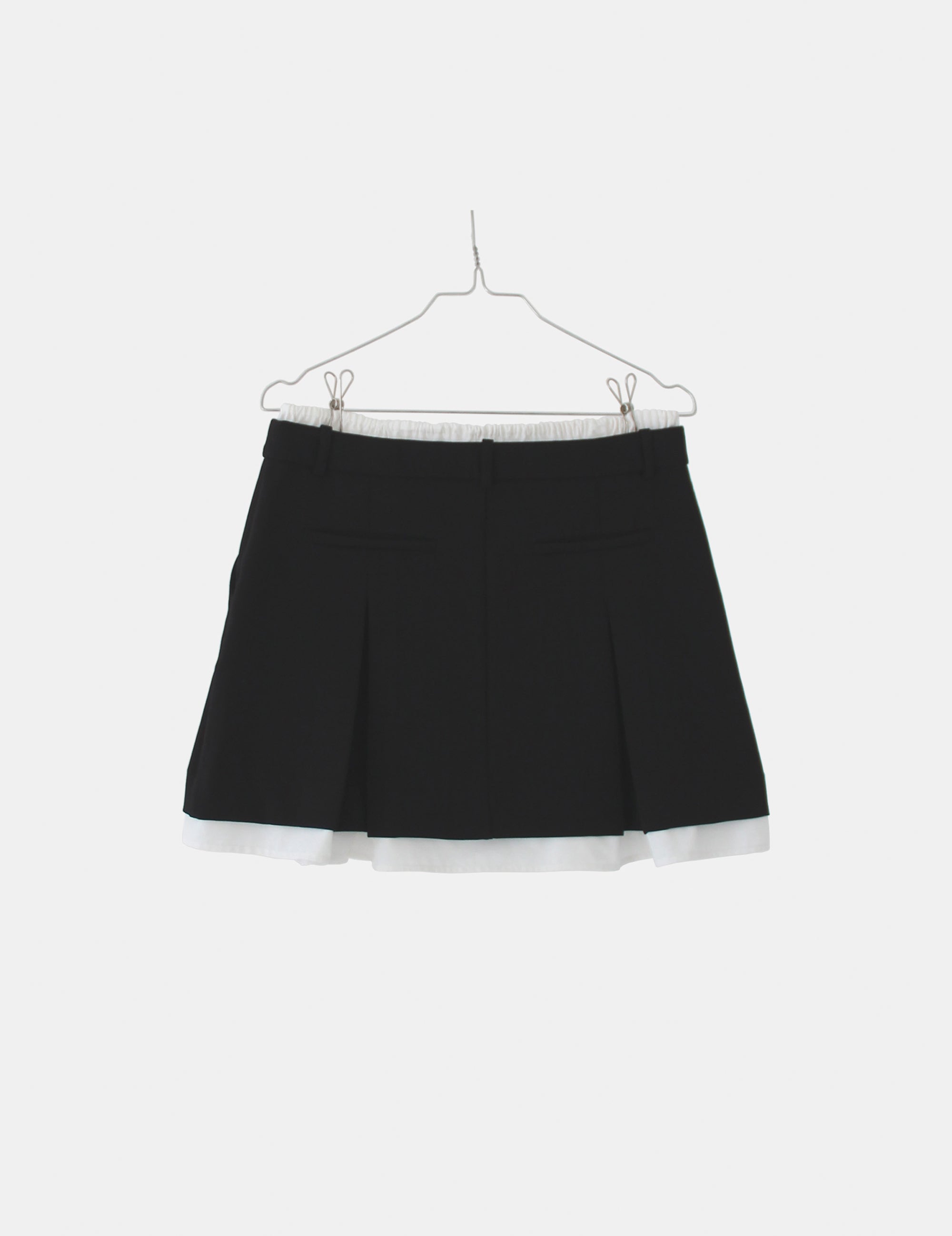 Scott Contrast Skirt Dark Blue 34 / Dark Blue