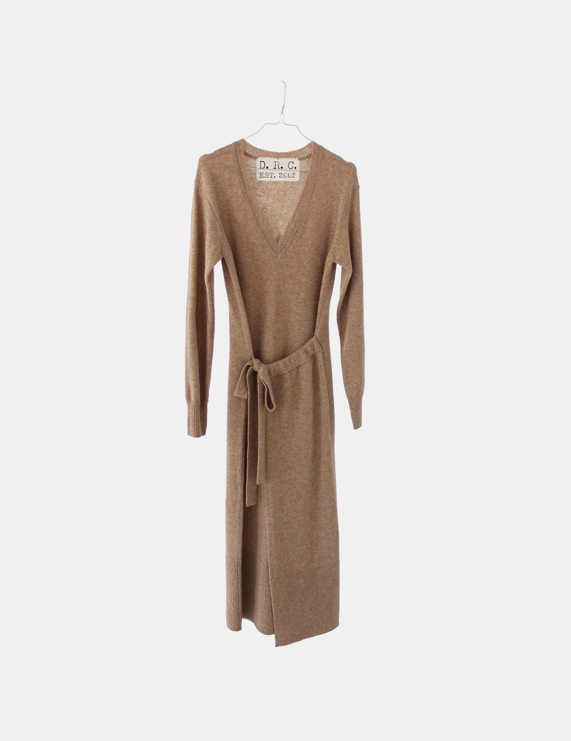 Carmen Wrap Skirt Dress Camel XS / Camel