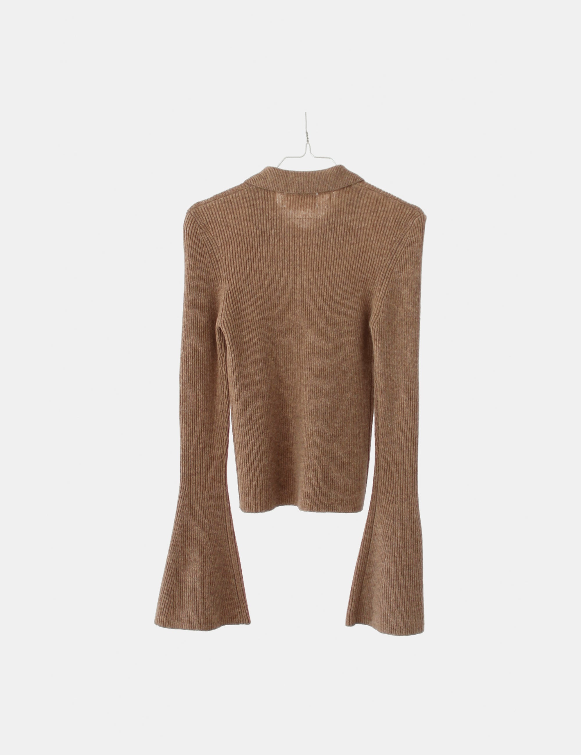 Carmen Collar Sweater Camel XS / Camel