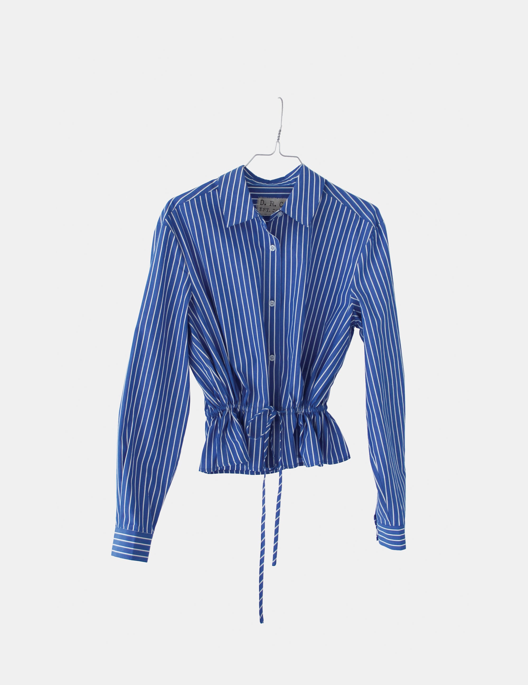 Arthur Waist Shirt Blue Stripes 34 / Blue White Stripes Mix