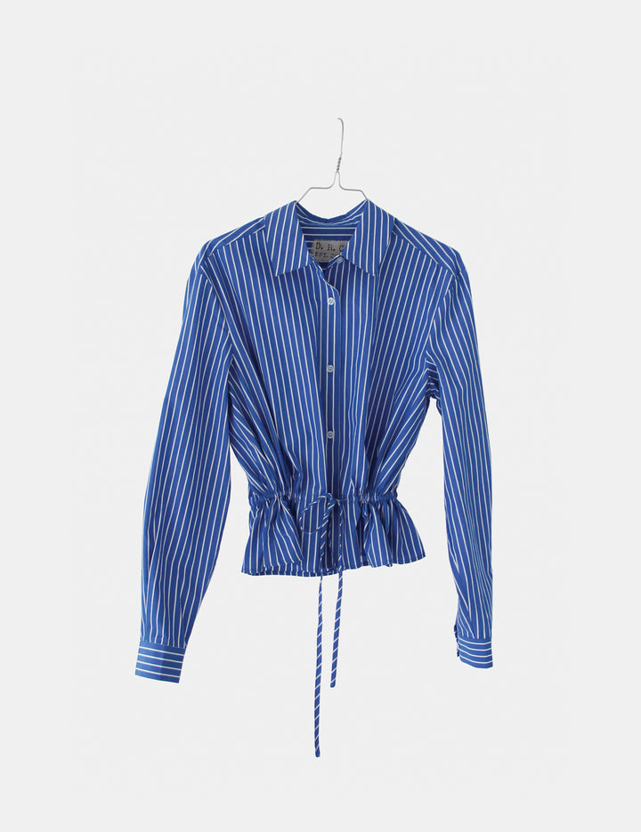 Arthur Waist Shirt Blue Stripes 34 / Blue White Stripes Mix