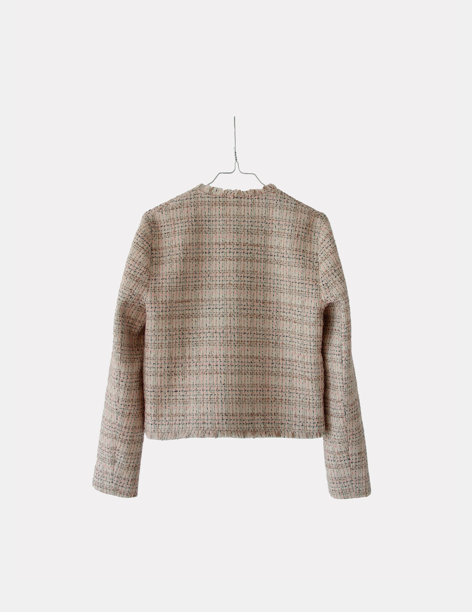 Adeline Jacket Navy Melange 34 / Navy Melange Check