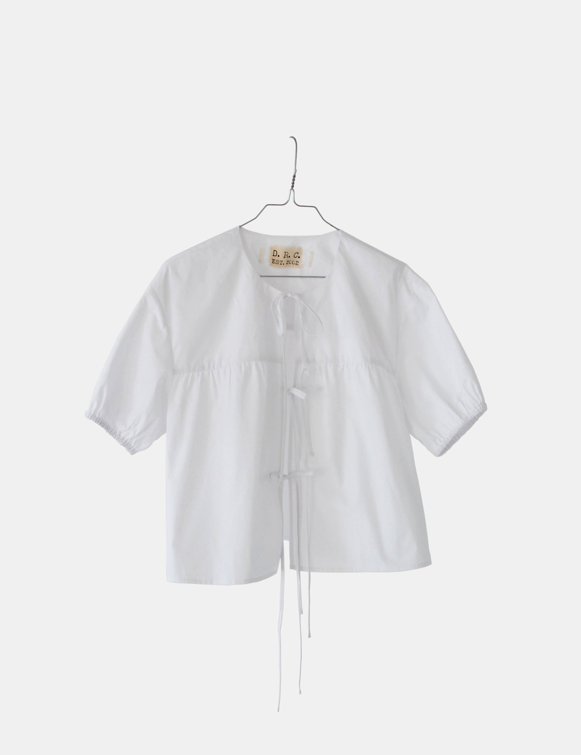 Claire Puff Shirt White 34 / White