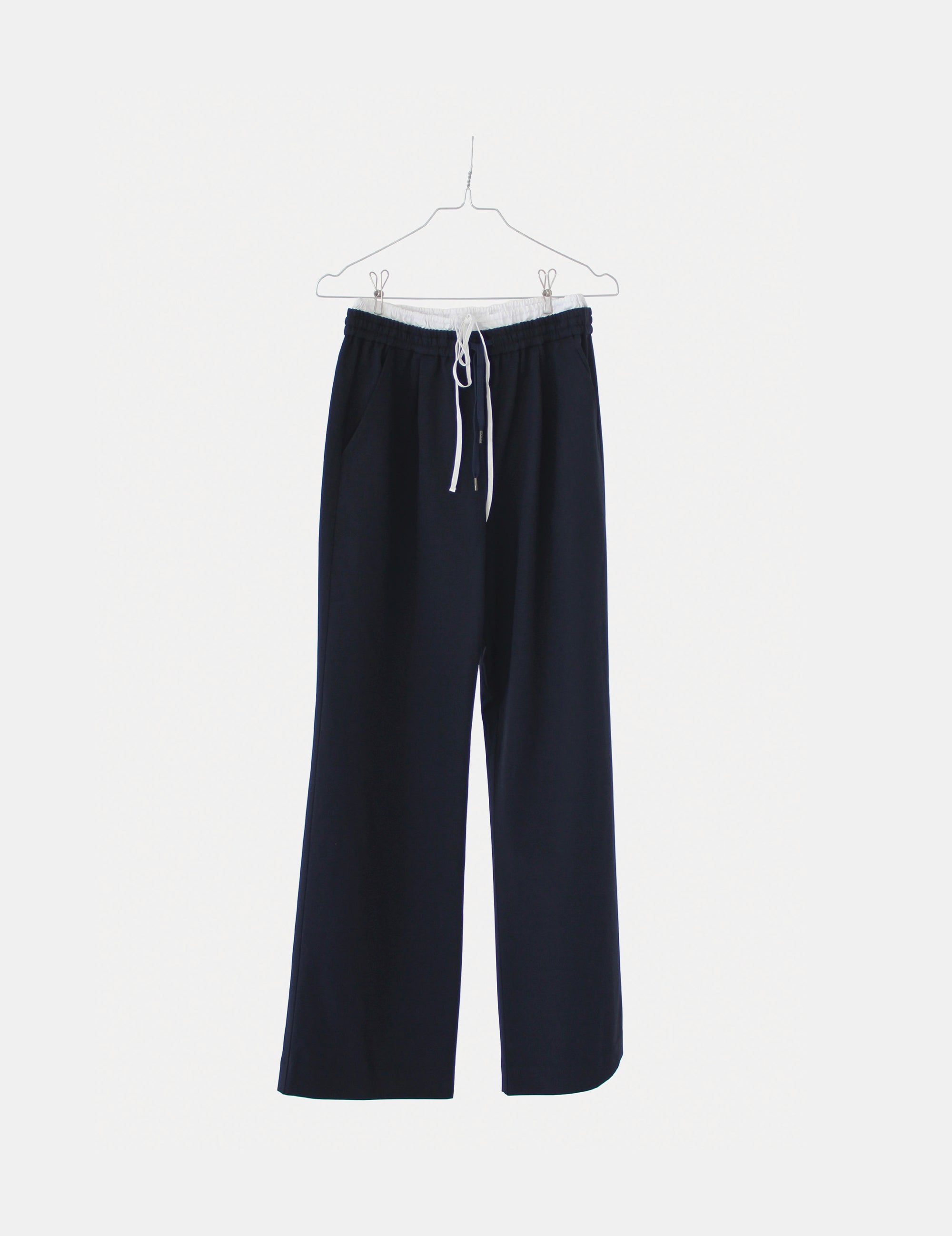 Scott Drawstring Contrast Pants Dark Blue 34 / Dark Blue