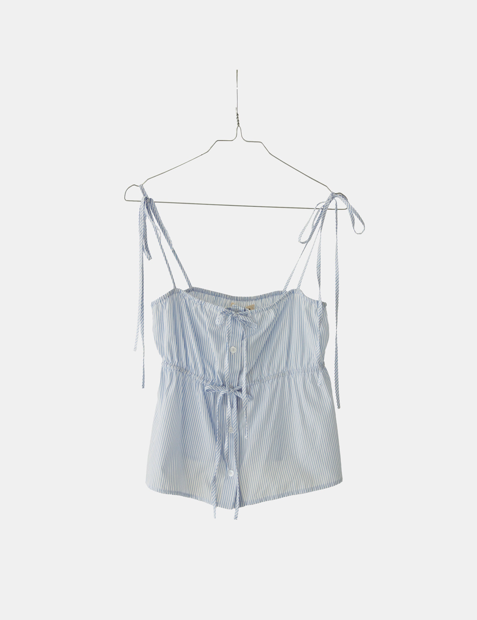 Daisy Top Blue Stripes 34 / White Blue Stripes