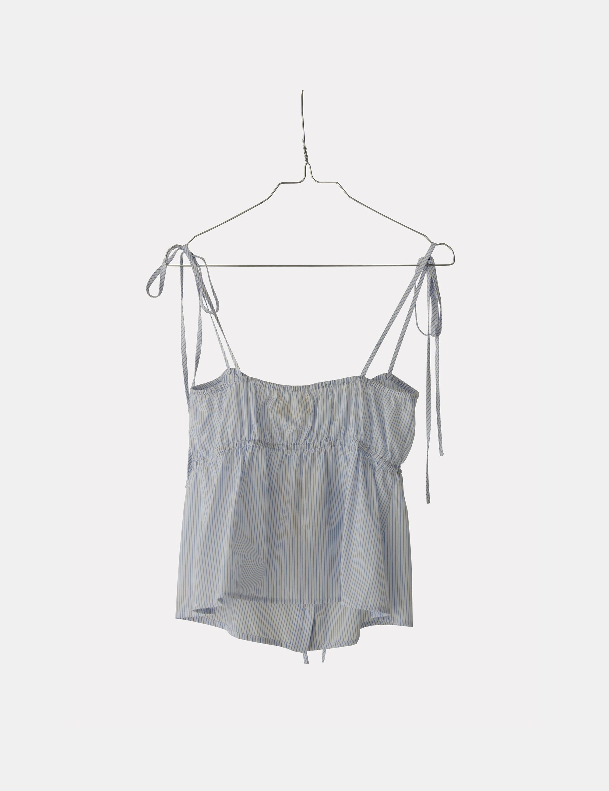 Daisy Top Blue Stripes 34 / White Blue Stripes