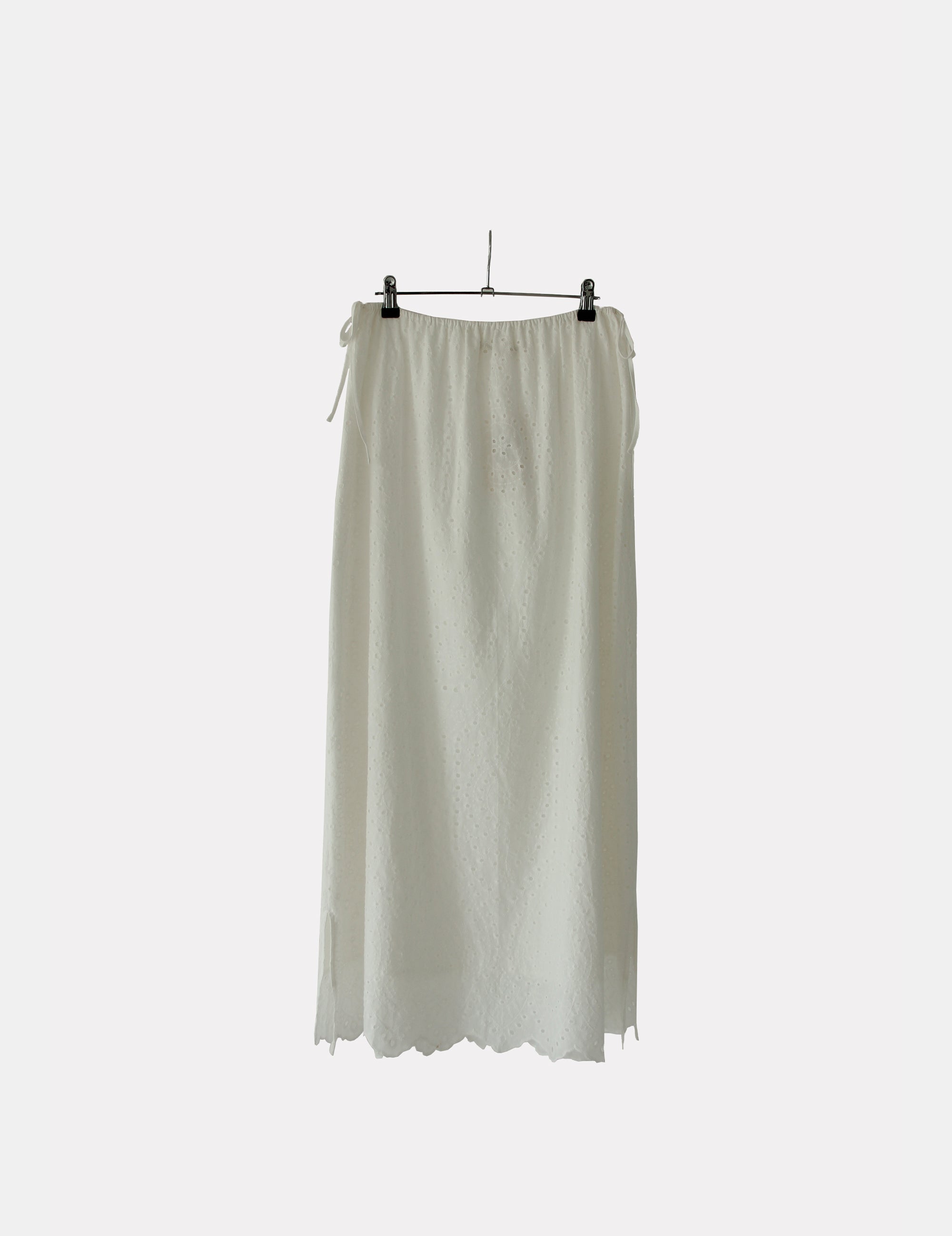 Luna Maxi Skirt Cream 34 / Cream