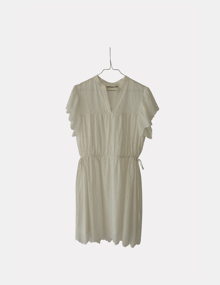 Luna Short Dress Cream 34 / Cream