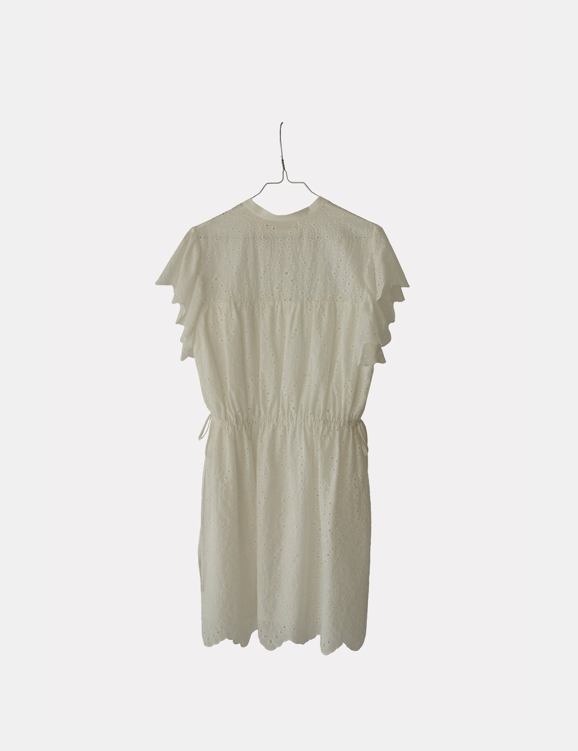 Luna Short Dress Cream 34 / Cream