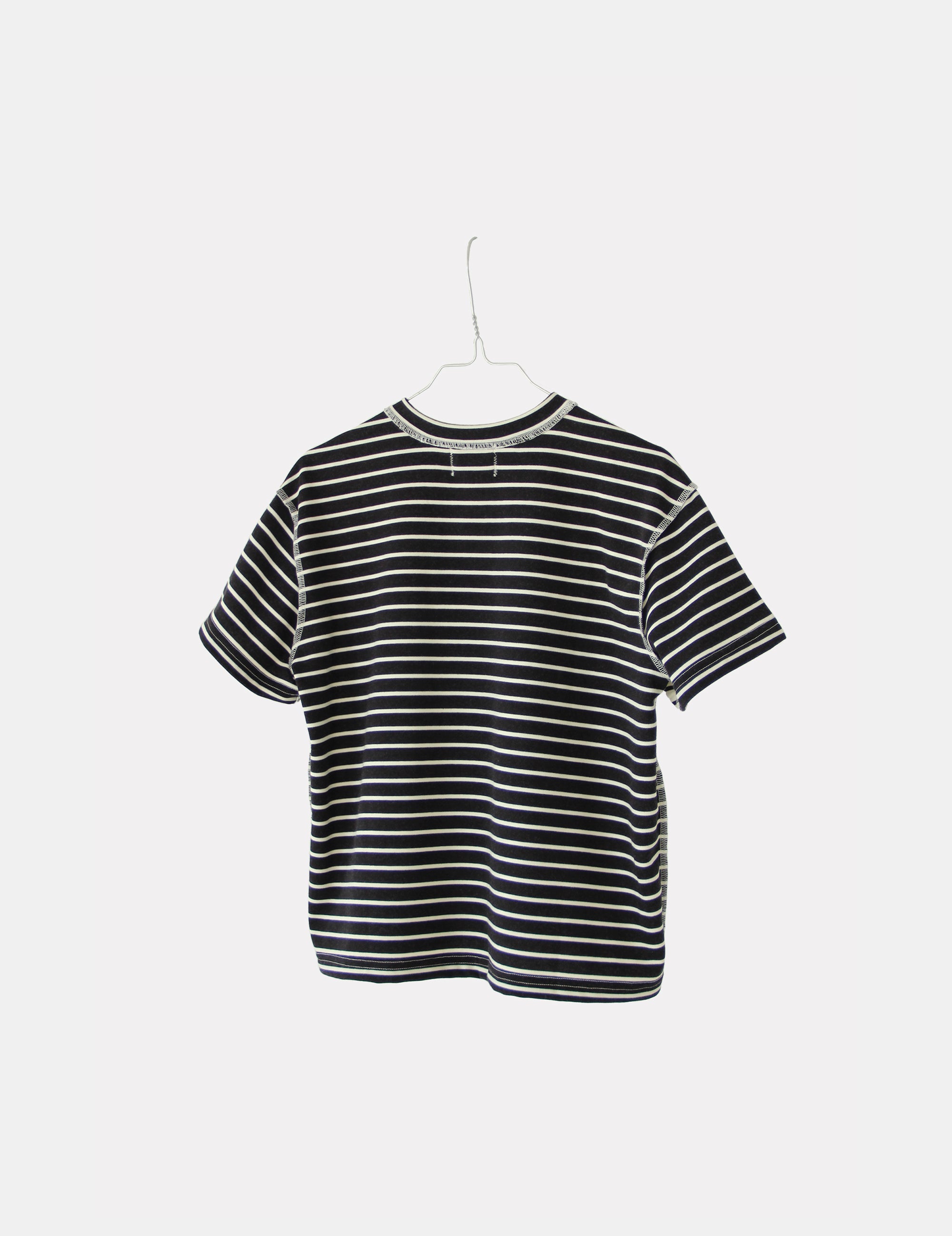 Lottie Tee Stripes Mix XS / Cream Black Stripes Mix