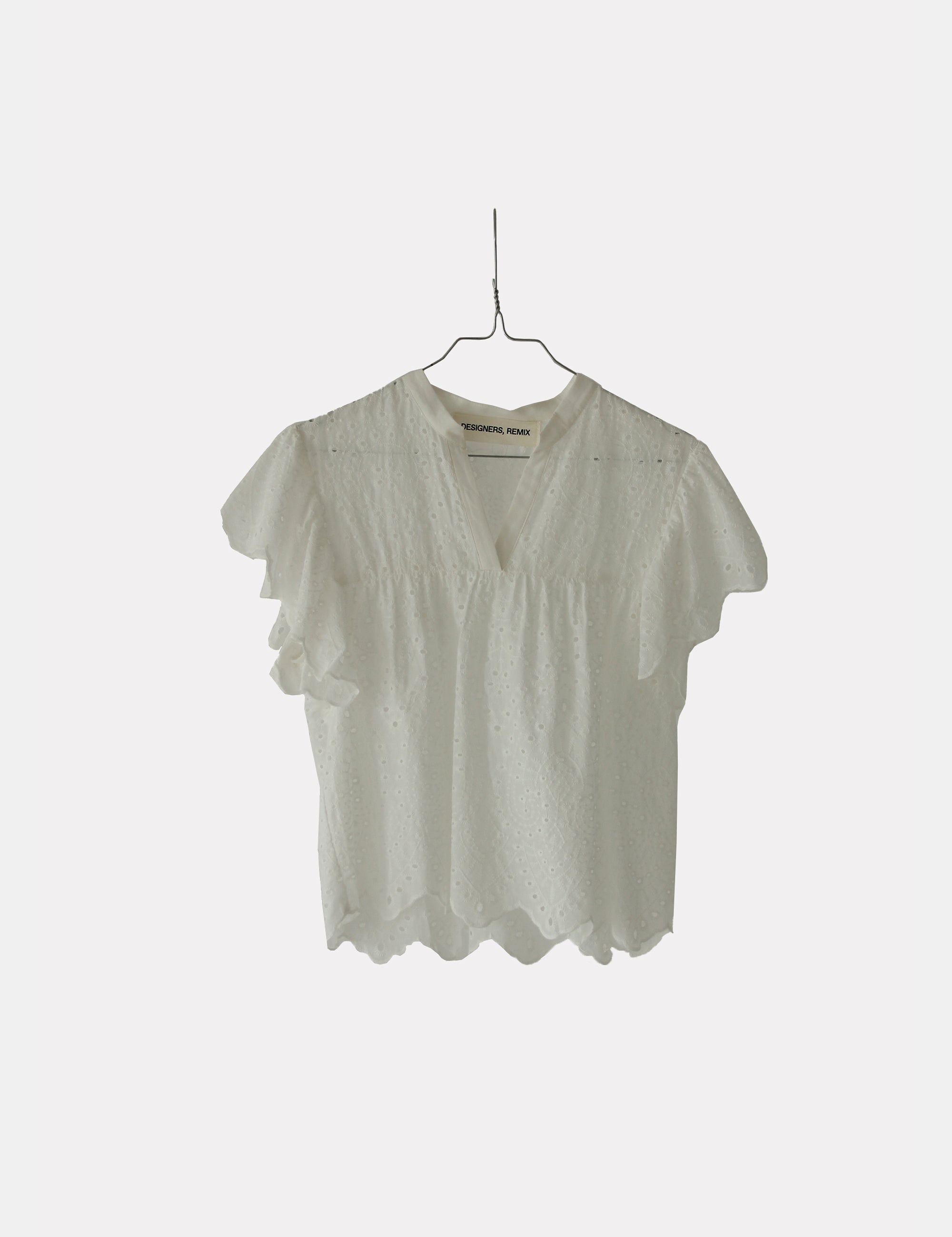 Luna Blouse Cream 34 / Cream
