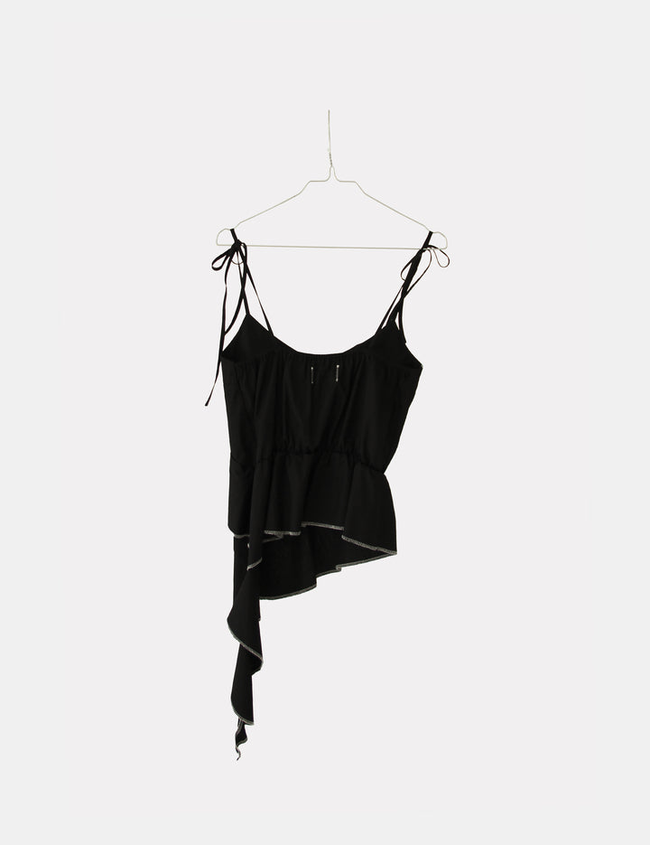Claire Flare Top Black 34 / Black
