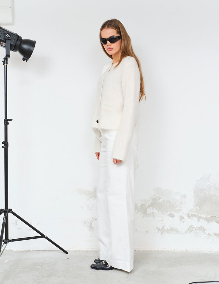 Bennett 70's Jeans Cream 25 / Cream