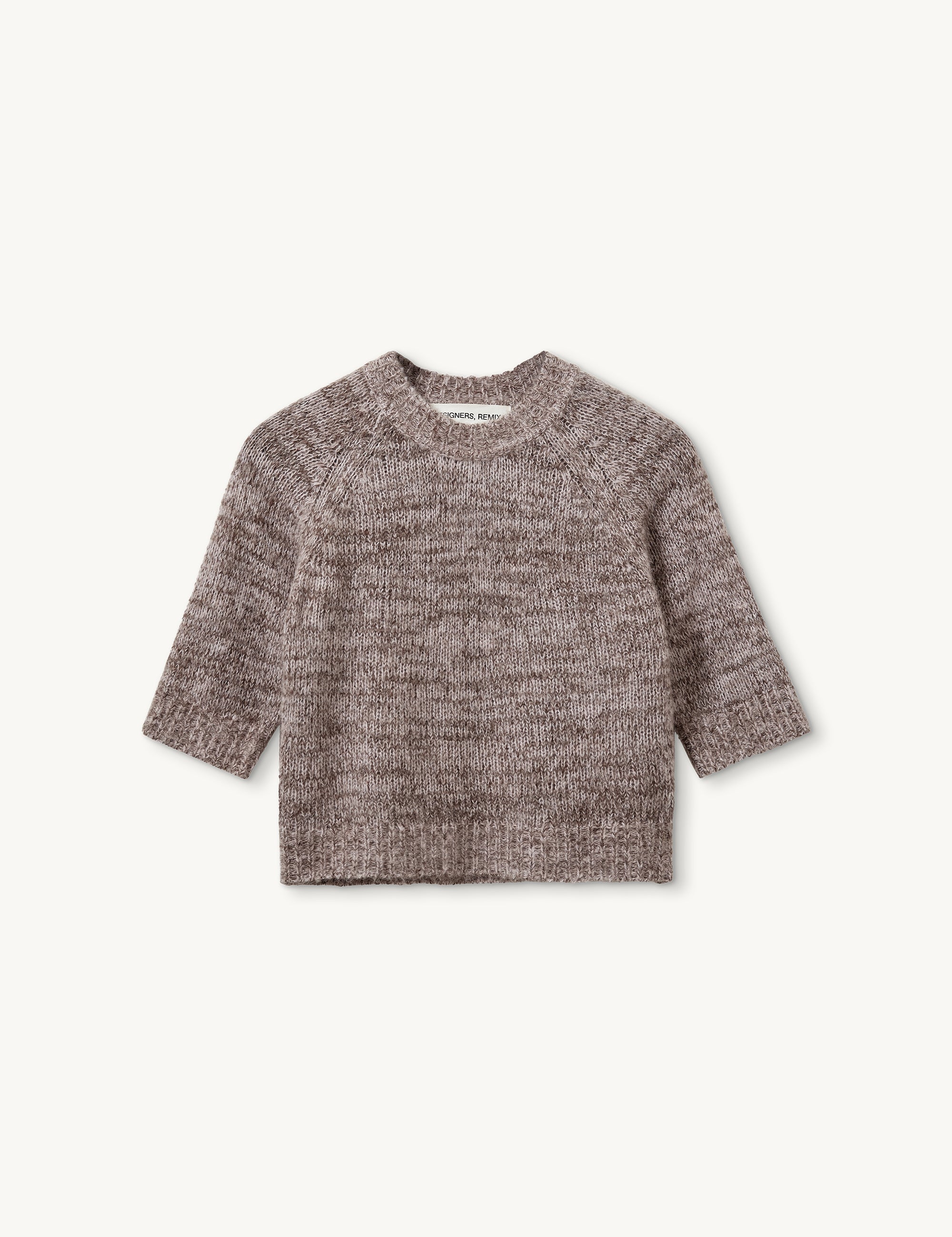 Verona Tee Pastel Pink/Chocolate Mix