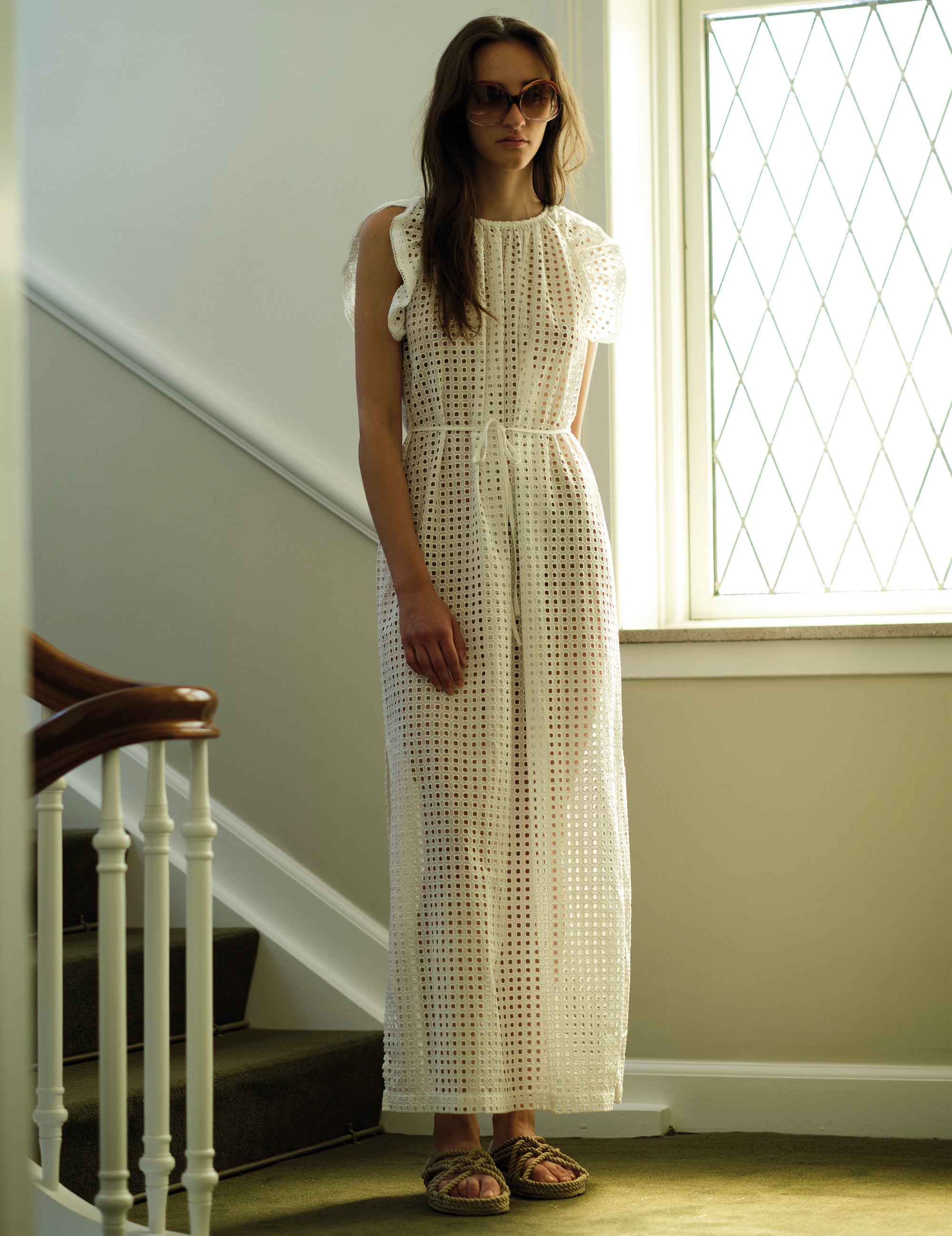 Grace Long Dress Cream 32 / Cream