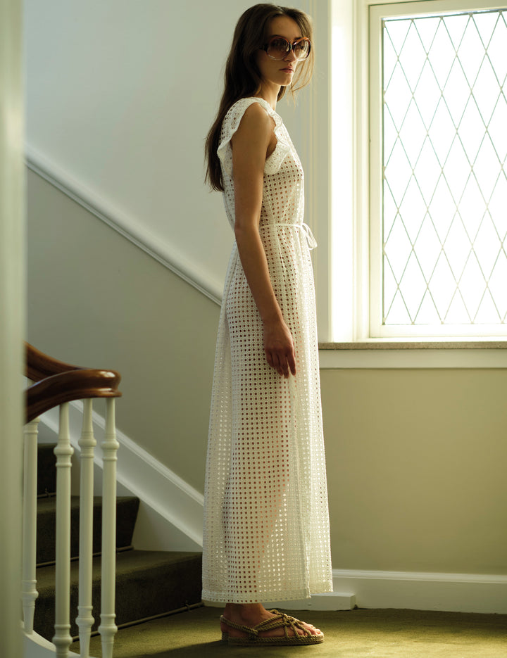 Grace Long Dress Cream 32 / Cream