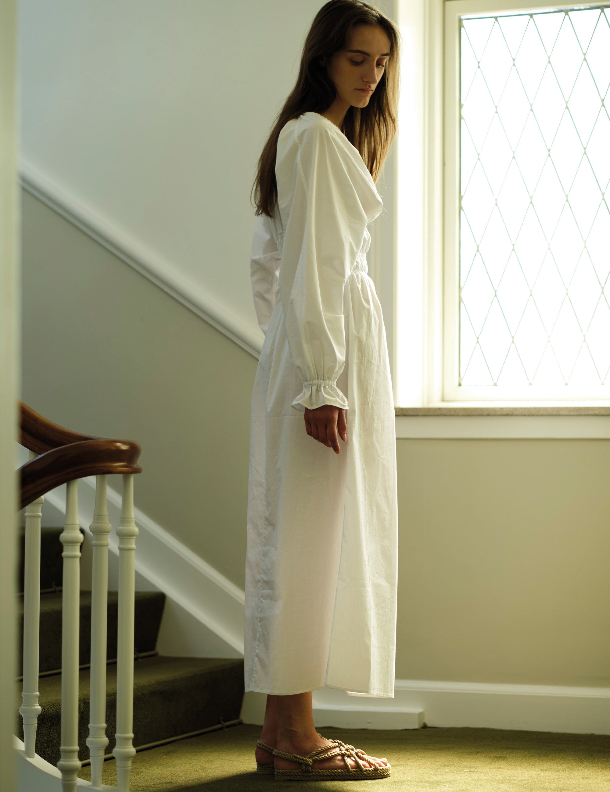 Claire Gown White