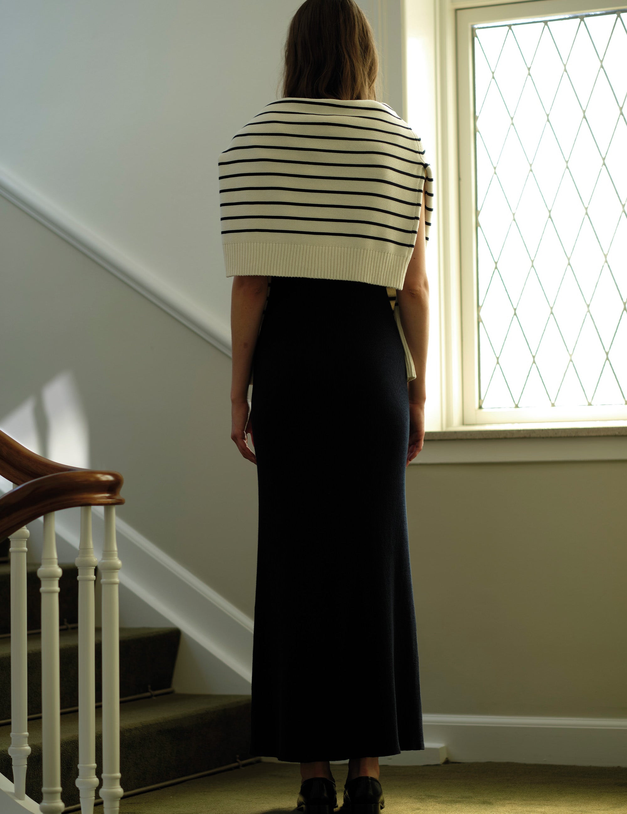 Taliana Rib Gown Navy XXS / Navy