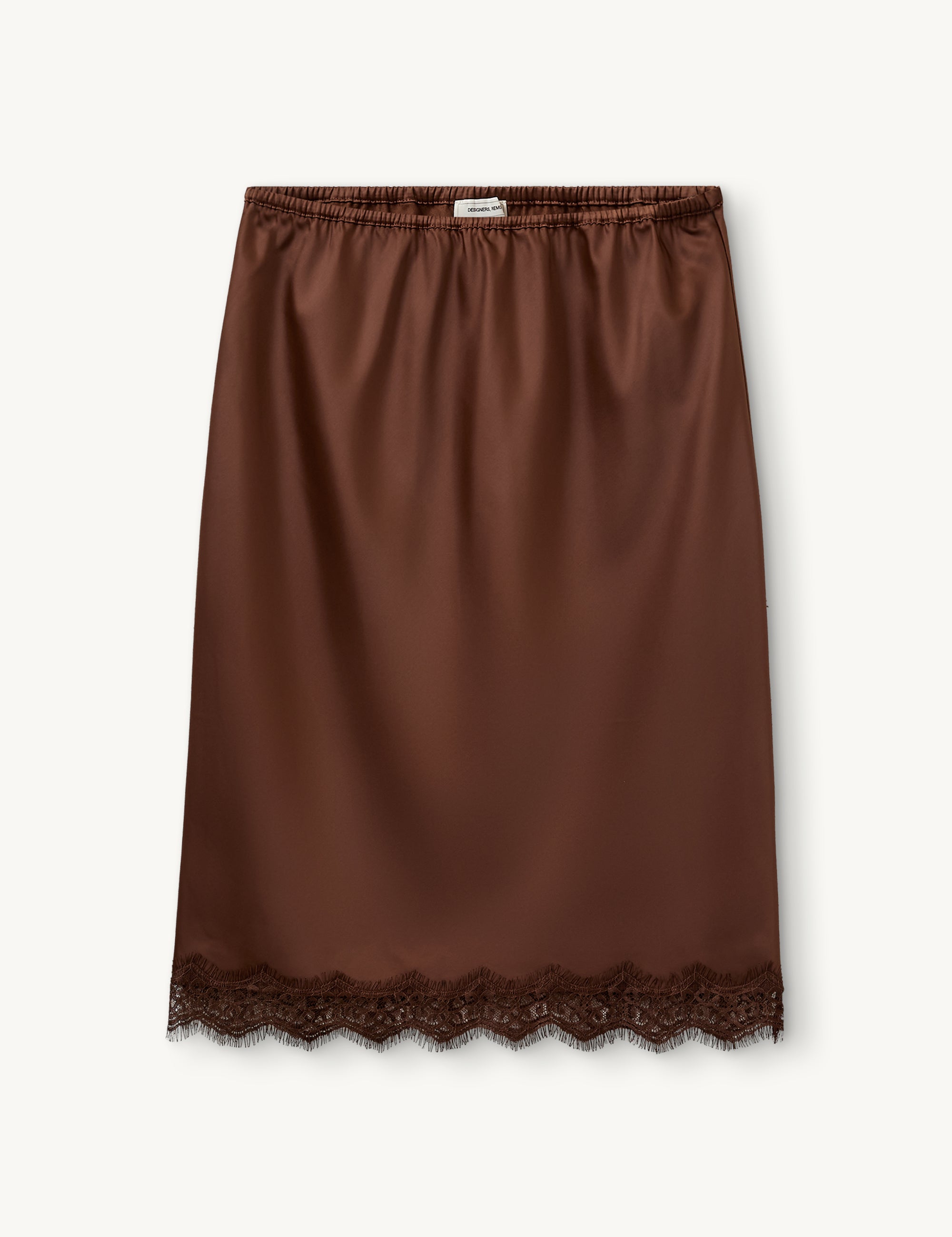 Sandy Slip Skirt Chocolate