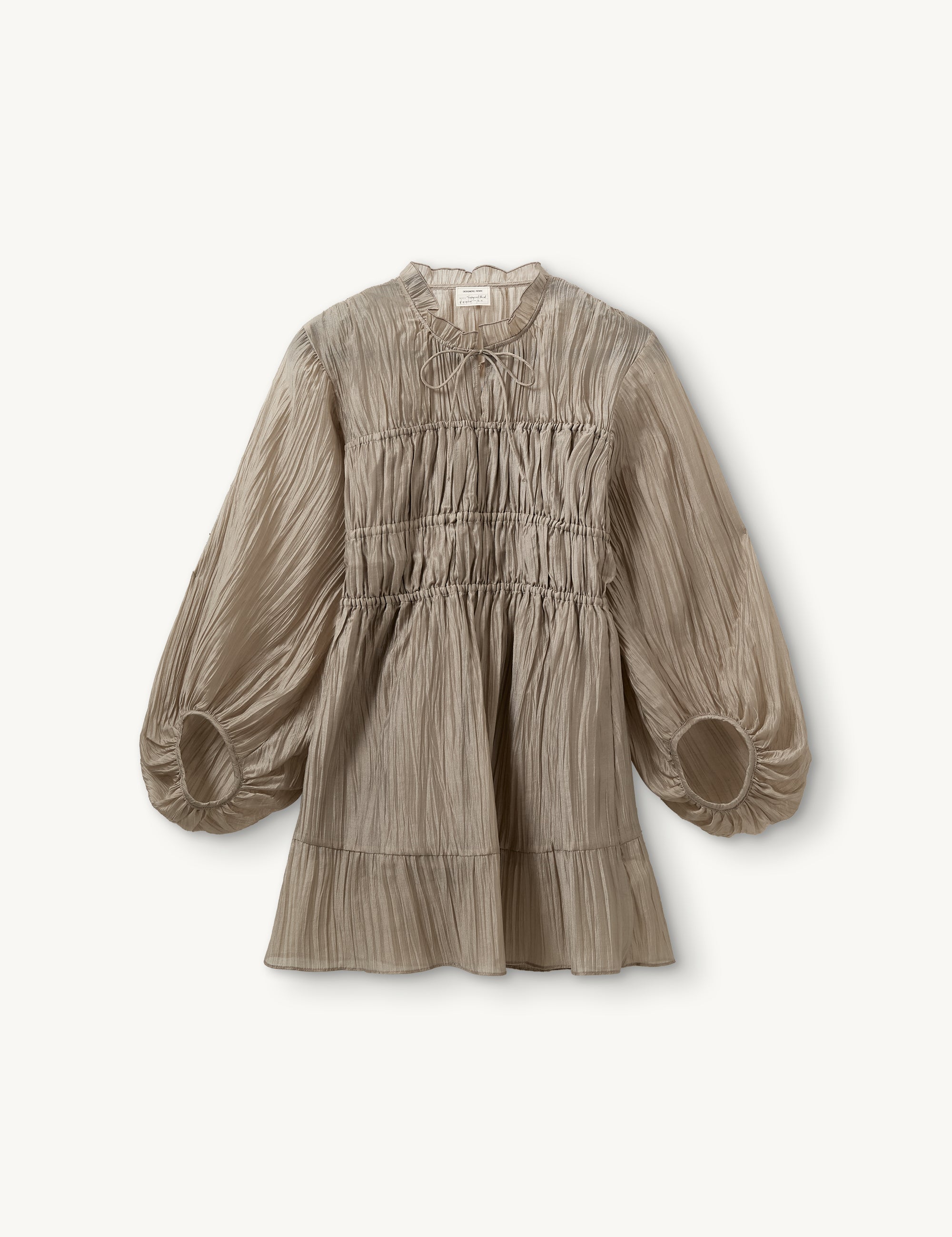 Angela Short Dress Oyster