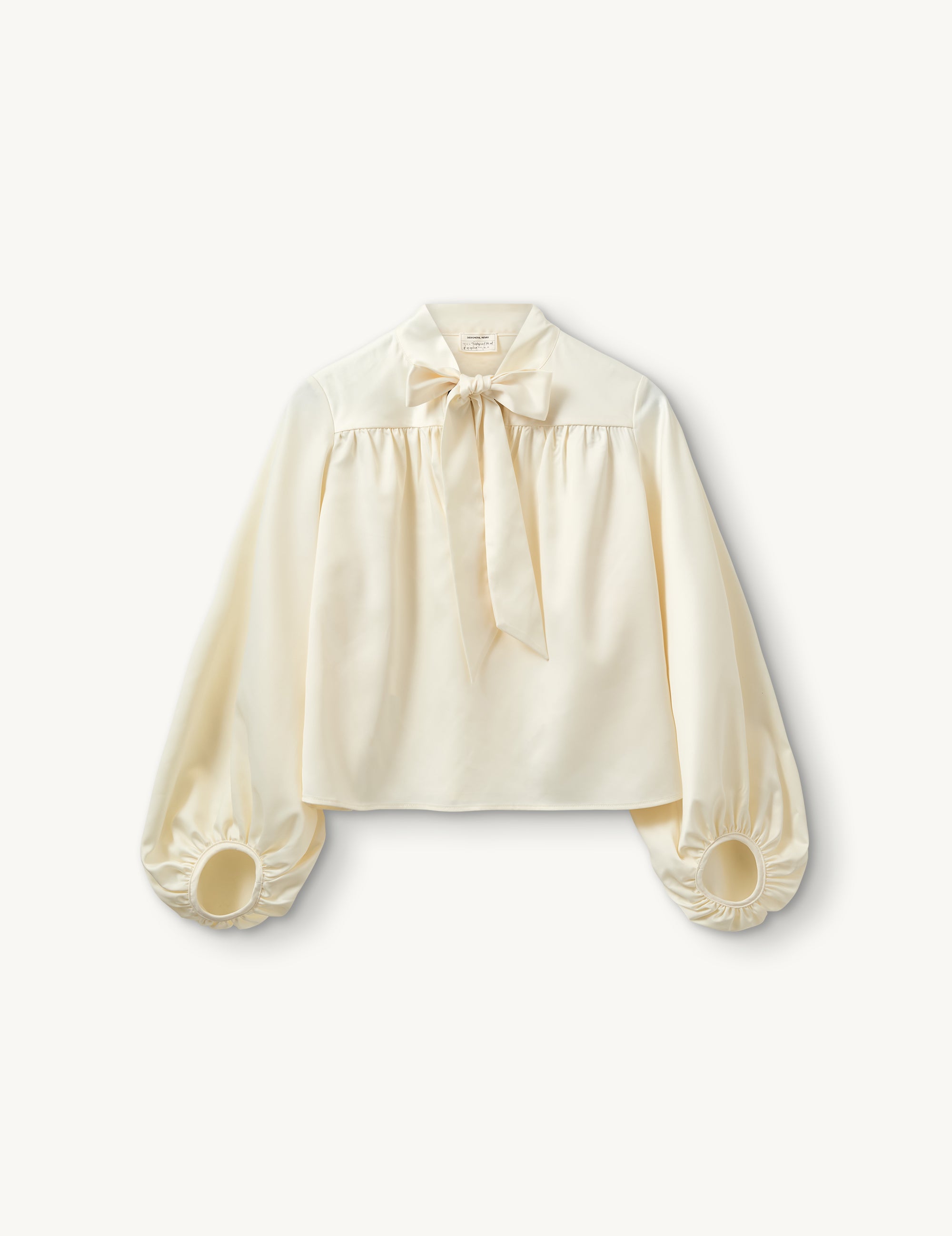 Stella Bow Blouse Cream