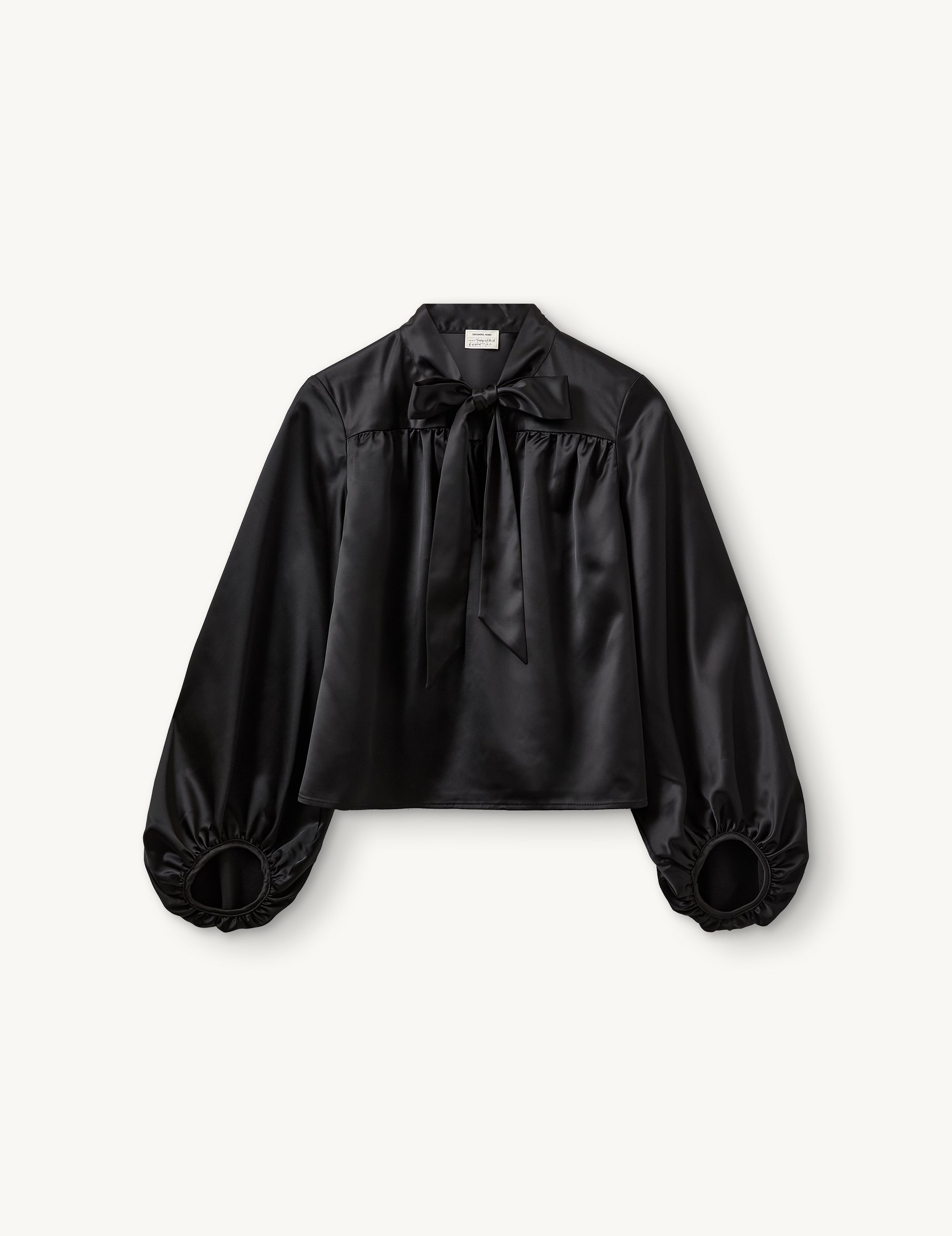 Stella Bow Blouse Black