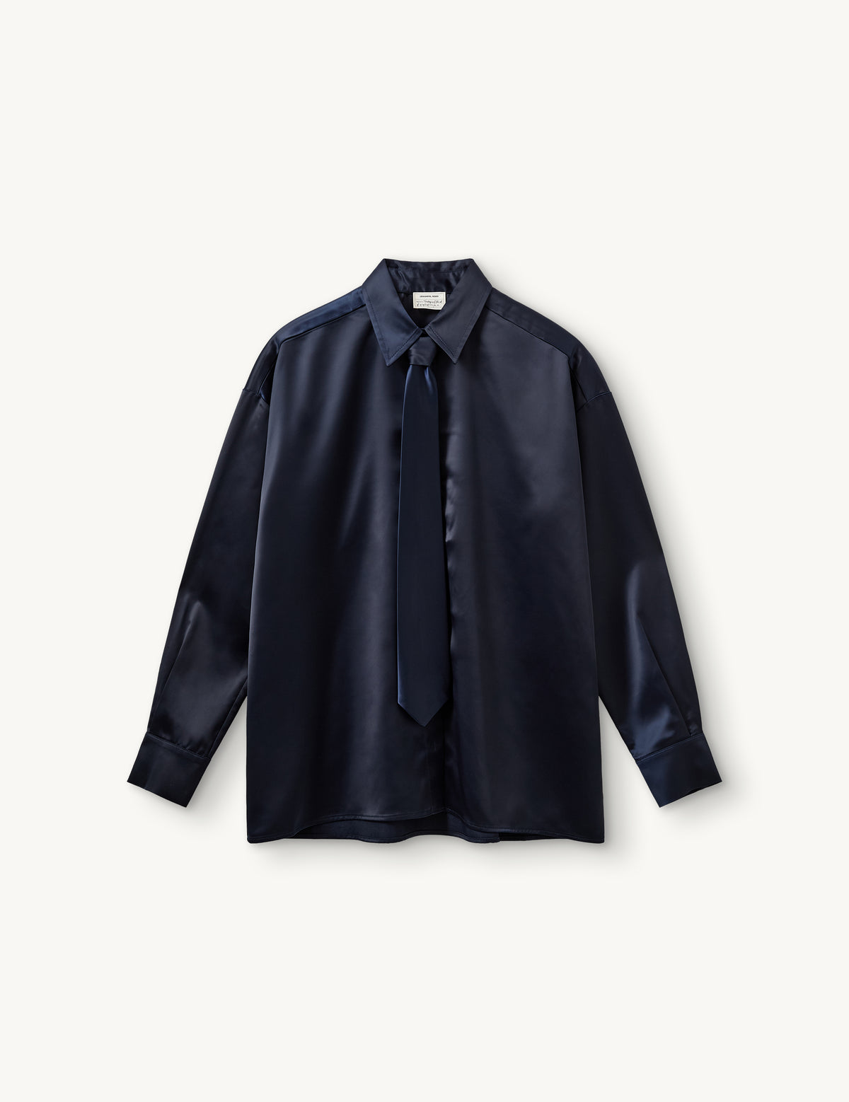 Stella Tie Shirt Navy